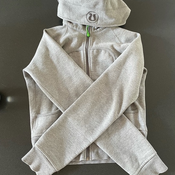 lululemon athletica Tops - Scuba hoodie Lululemon gray